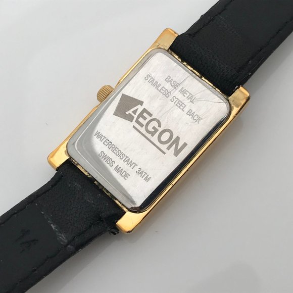 Portsmouth Swiss Made Women Watch Gold Tone Case W - Picture 13 of 13